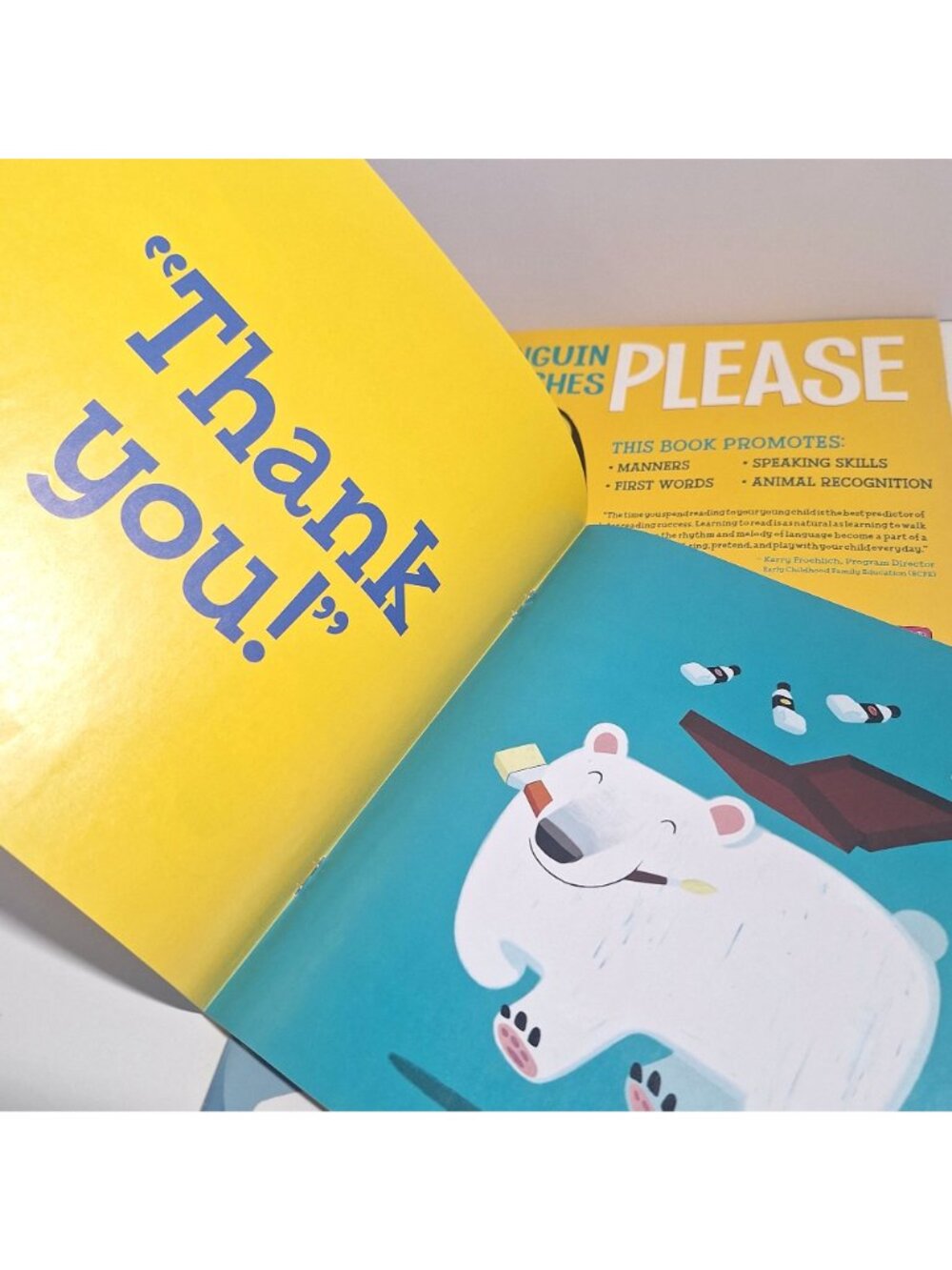 Hello Genius Mouse Penguin Bear Hippo Says Sorry Please Thank You Manners 4 Lot - Picture 2 of 5